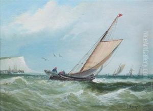 Off Dover by Edwin Hayes