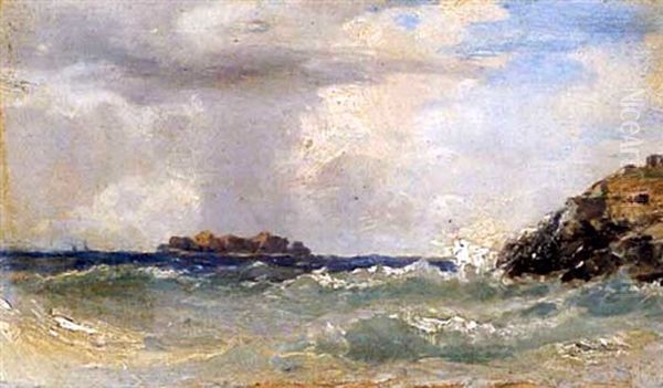 Harlyn Bay, Wind On Shore, Cornwall - view 1