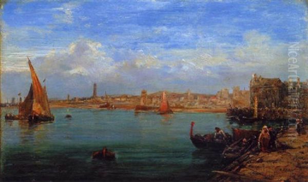 St. Malo Harbour - view 1