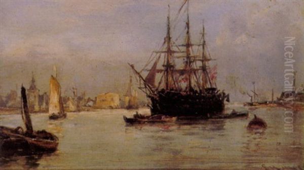 The St. Vincent In Portsmouth Harbour - view 1