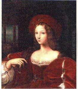 Portrait Presume De Jeanne D'aragon Portrait Presume De Jeanne D'aragon