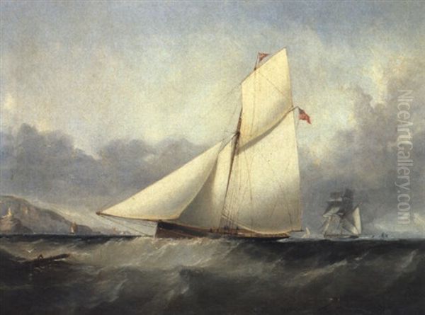 Cutter Off The Coast - view 1