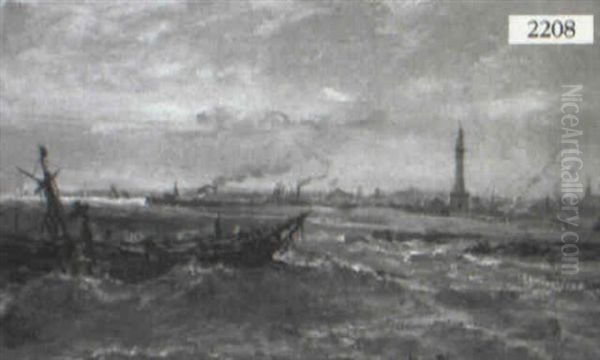 Wreck Off Yarmouth - view 1