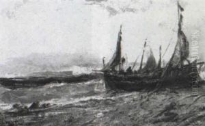 Dover Beach by Edwin Hayes