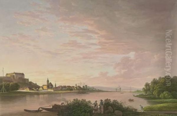 Sachsische Landschaften, Schlosser Und Kirchen. - view 1