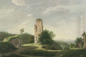 Ansichten Von Schlossern Und Ruinen Aus .... by Anton Balzer