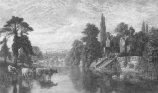 An Evening On The Severn - view 1