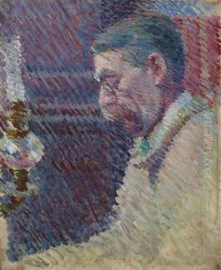 Emile Verhaeren by Louis Hayet