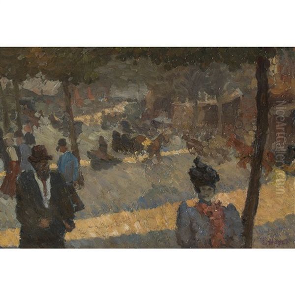 Une Rue Parisienne, 1893-1895 - view 1