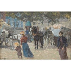 Paris, Sur Les Boulevards, Circa 1892 Paris, Sur Les Boulevards, Circa 1892