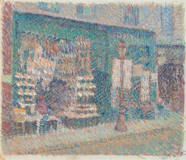 L'etal D'un Marchand De Volaille, 1887 - view 1