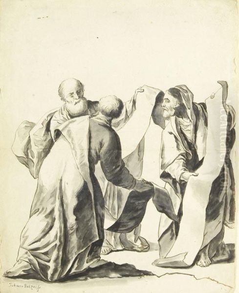 Drei Schriftgelehrte - view 1