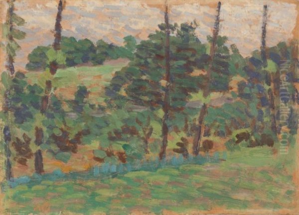 Paysage Aux Arbres - view 1