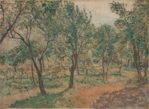 Garden In Spring, 1901 Garden In Spring, 1901