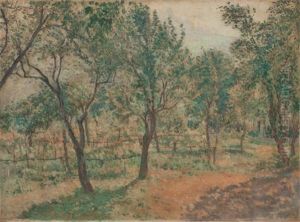 Le Verger Au Printemps by Louis Hayet