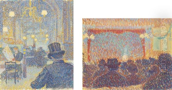 Au Cafe And Au Theatre: Two Works - view 1
