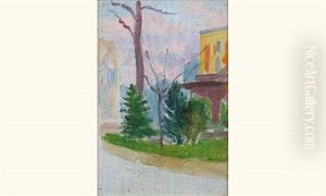 Arbre Et Maisons (etude Chromatique)