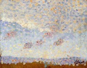 Etude Theatrique De Ciel by Louis Hayet
