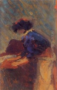 Femme Repassant