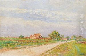 Paysage, Chemin De La Ferme Paysage, Chemin De La Ferme