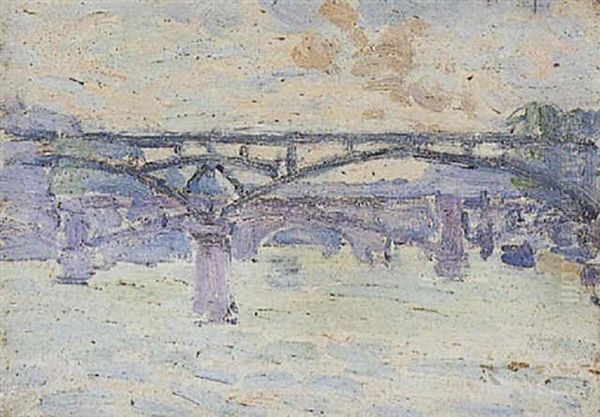 Paris, La Passerelle Des Arts - view 1