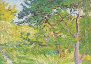 Sous Bois En Ete by Louis Hayet