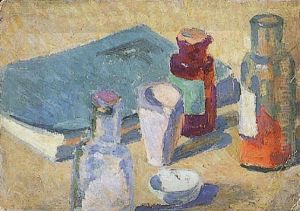 Nature Morte Aux Flacons by Louis Hayet