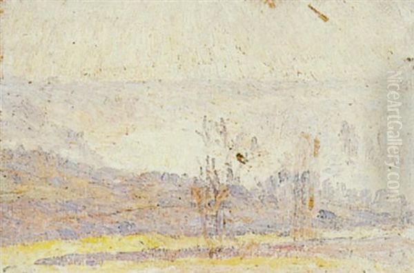 Bords De Seine, Effet De Brume - view 1