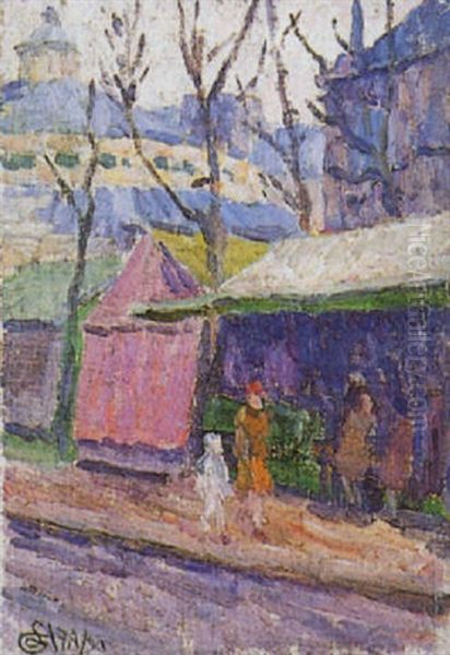 Scene De Rue, Les Halles - view 1