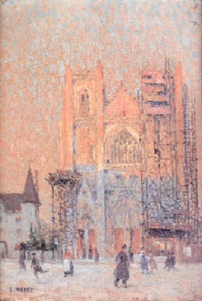 Sunset, St. Pierre De Nantes - view 1