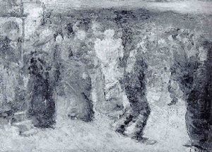 Dans La Rue, Les Elegantes by Louis Hayet