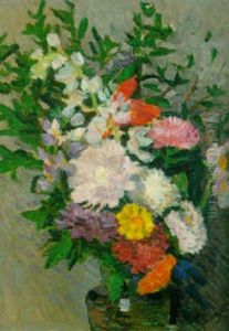 Bouquet De Fleurs by Louis Hayet