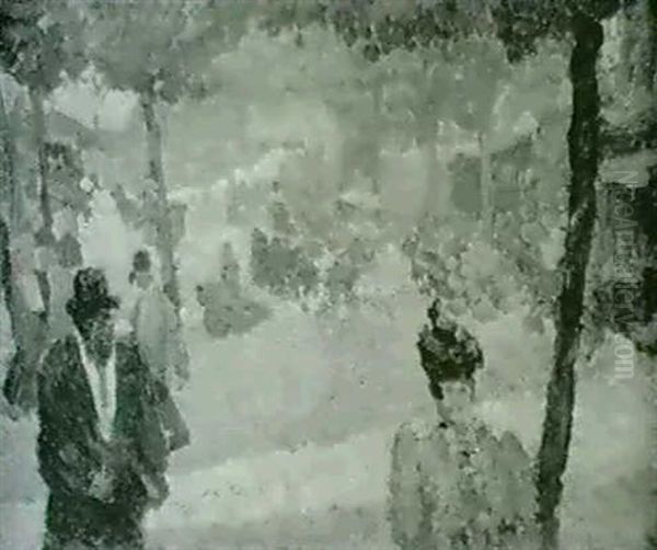 Paris: Sur Les Boulevards, Vers 1892-1896 - view 1