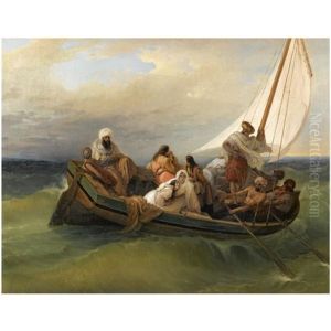 Flight From Chios by Francesco Hayez