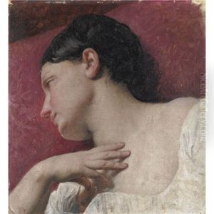 Testa Di Donna, Studio Dal Vero