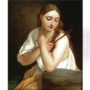 The Penitent Magdalene by Francesco Hayez
