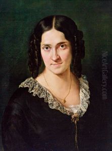 Portrait Der Sangerin Matilde Juva Branca