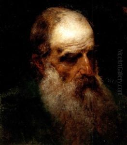 Studio Dal Vero Di Testa Di Vecchio (autoritratto Dell'artista)