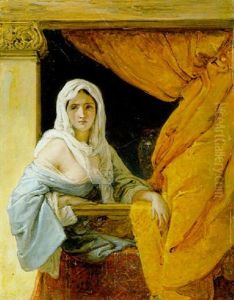 Odalisca by Francesco Hayez