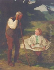 Never Had No Learning by James Hayllar