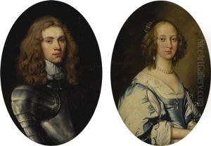 Portrait Of A Nobleman And A Noble Lady