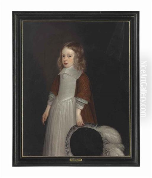 Portrait Of A Boy, Possibly Sir Thomas Pope Blount, 1st Baronet (1649-1697), Of Tyttenhanger, Hertfordshire, Three-quarter-length - view 1