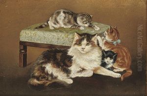 Kittens by Bessie, Betsie Bamber