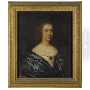 Portrait Of A Lady, Possibly Margaret Waller, Wife Of Sir William Courtenay, 1st Bt. (1628-1702)