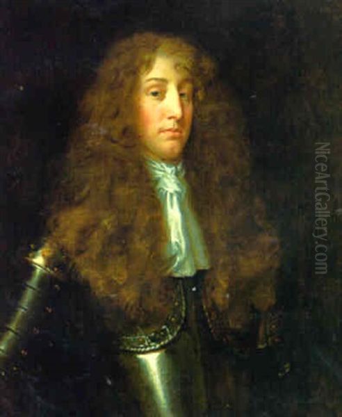 Portrait Of A Gentleman (the Honorable Roger Widdrington?) In Armour - view 1