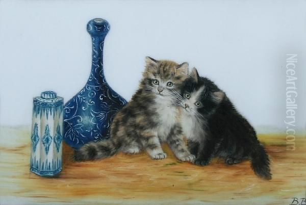 Two Kittens - view 1