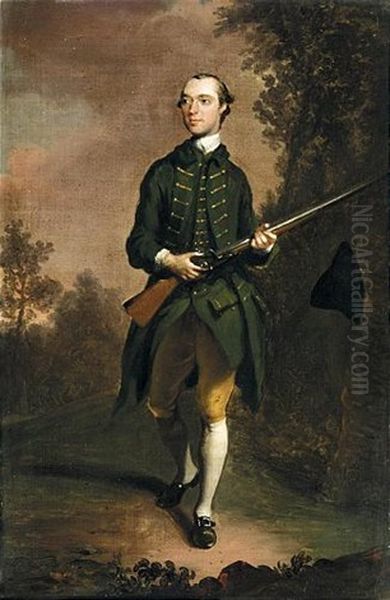 Portrait Of Sir Clement Boehm Trafford - view 1