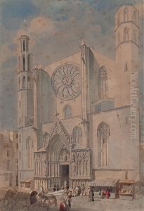 Santa Maria Del Mar by Friedrich Bamberger