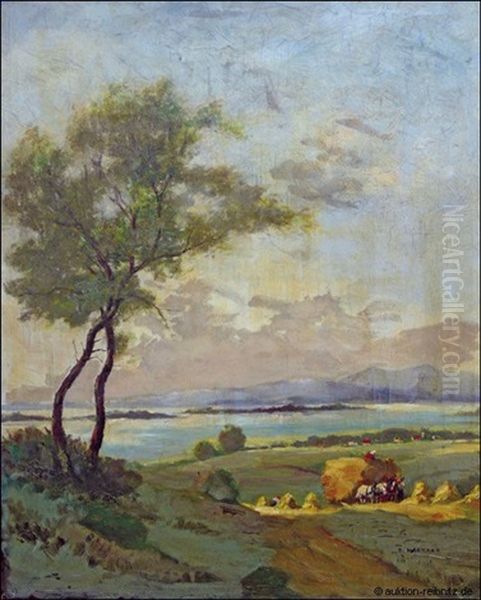 Landschaft Mit Heuwagen - view 1