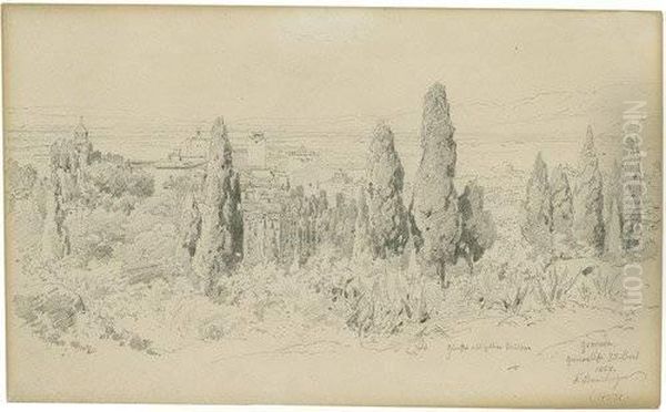 Ansicht Von Granada; Ansicht Von Rhodos - view 1